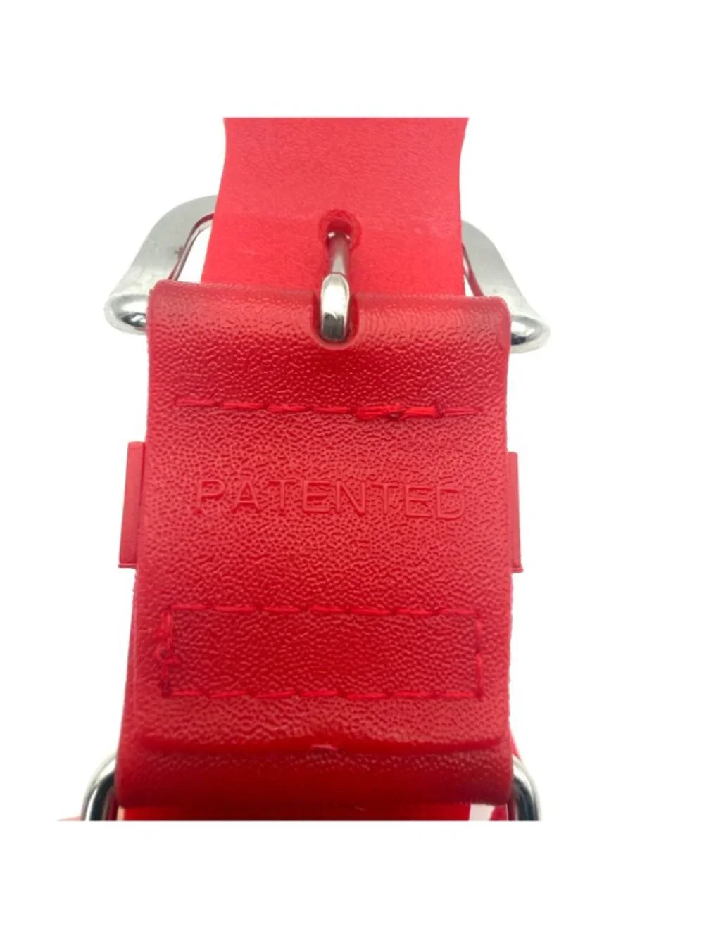 Adidas Red Elastic Baseball Softball Belt Adjustable Patented Sports Belt